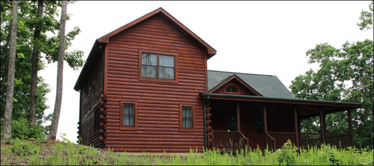 Professional Log Home Borate Application  Hart County, Georgia